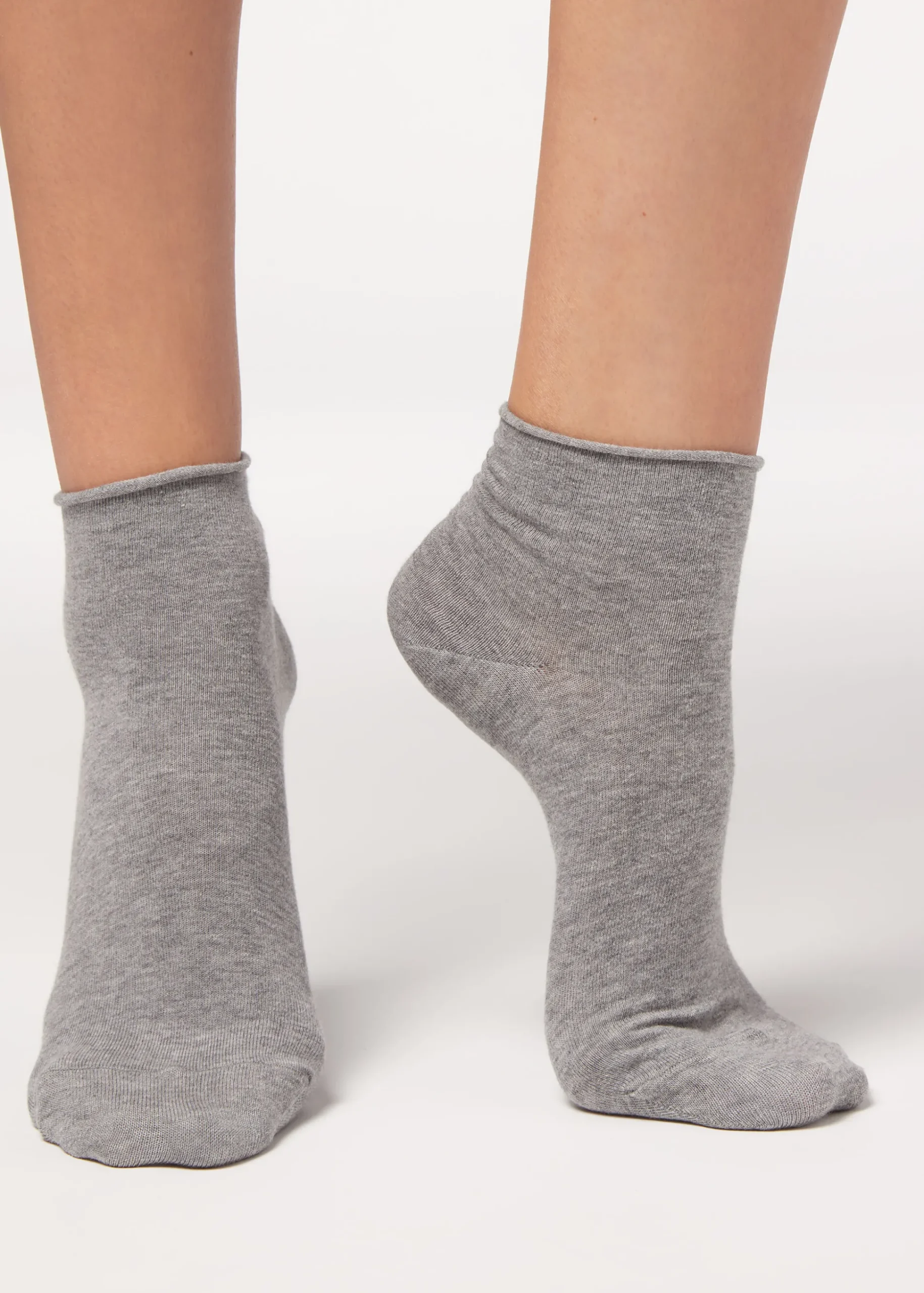 Cotton Bandless Short Socks