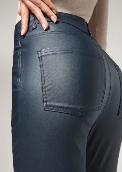 Leather Effect Skinny Leggings