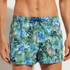 Men's Ibiza Patterned Boxer Swim Shorts
