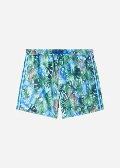 Men's Ibiza Patterned Boxer Swim Shorts