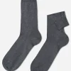 Men's Lisle Thread Short Socks