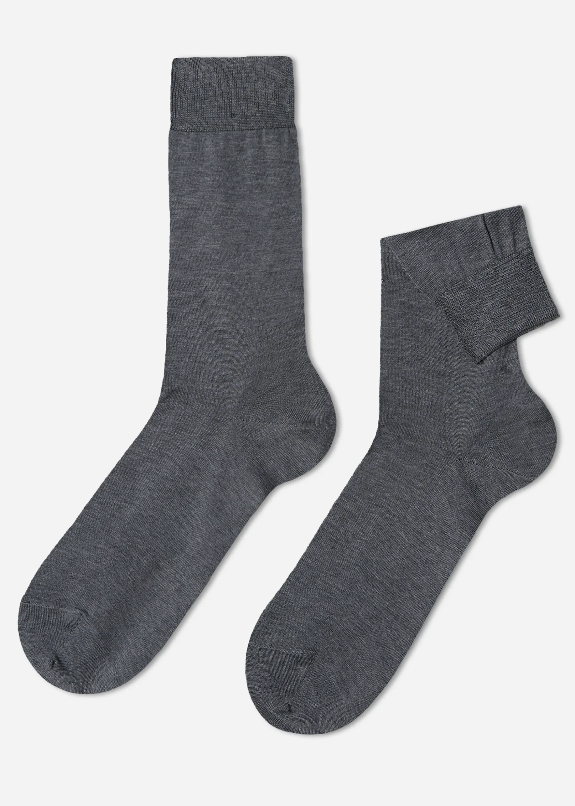 Men's Lisle Thread Short Socks