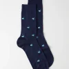 Men's Summer Print Crew Socks