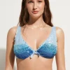 Sequin Balconette Bikini Top Seychelles