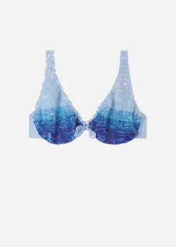 Sequin Balconette Bikini Top Seychelles