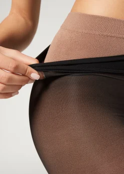 Sheer Effect Thermal Tights