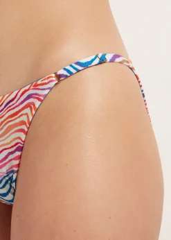 Zebra Pattern Bikini Bottoms Malaga