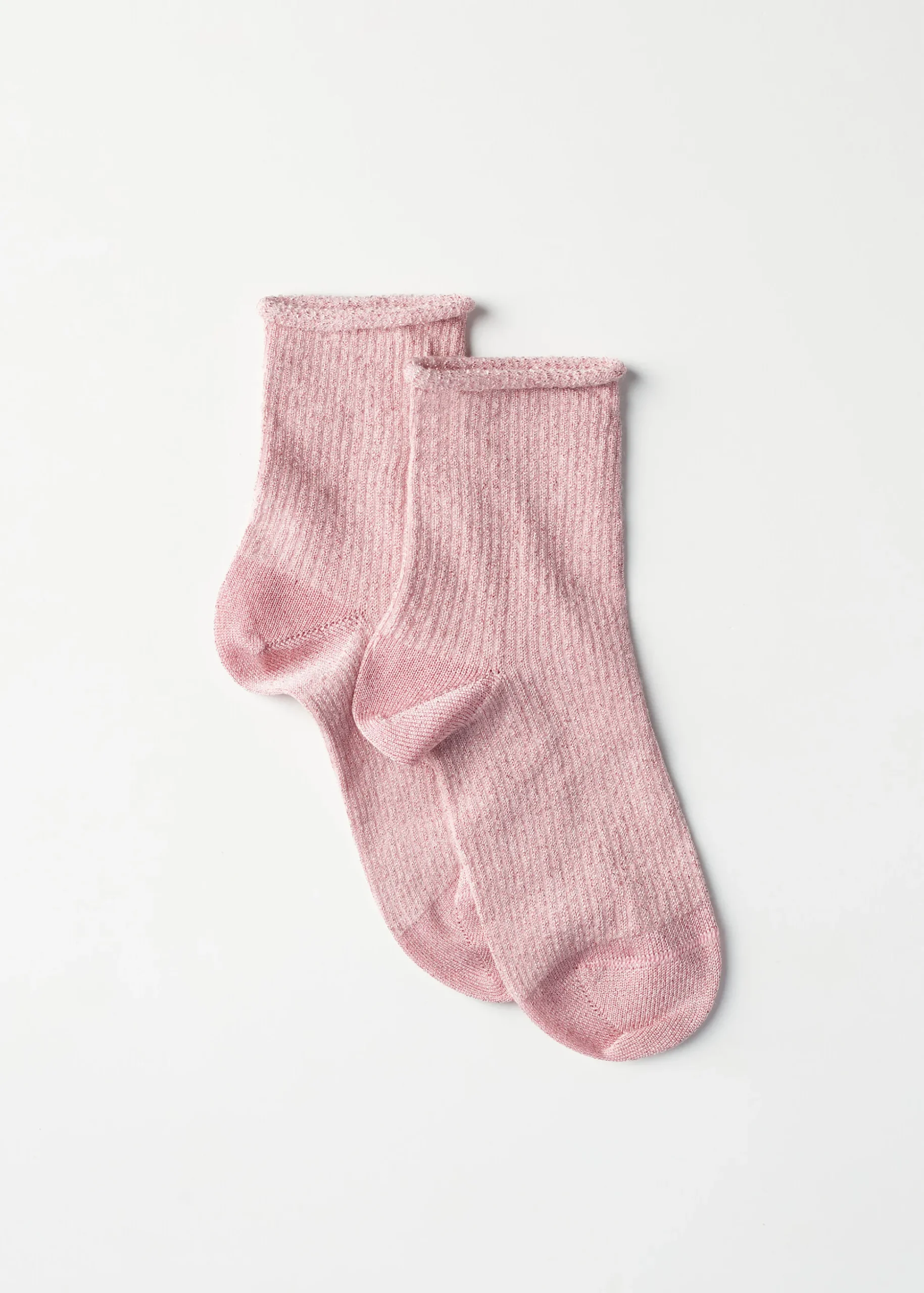 Girls' Glitter Short Socks
