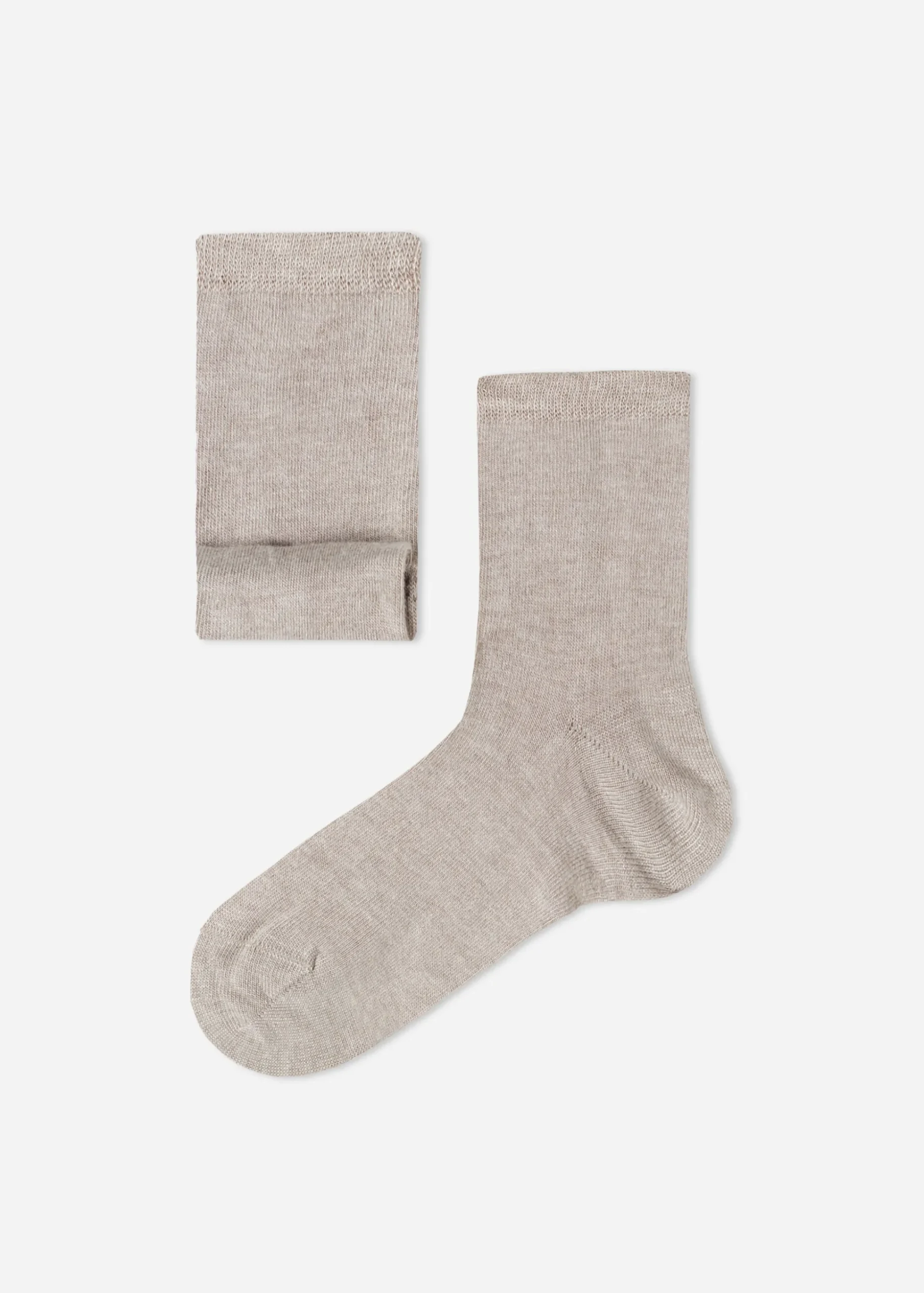 Kids' Short Socks With Cashmere