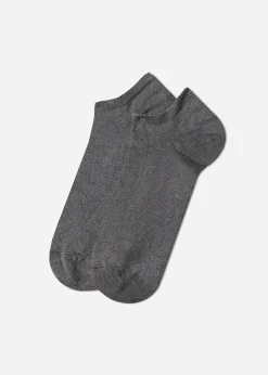 Unisex No-Show Socks With Cashmere